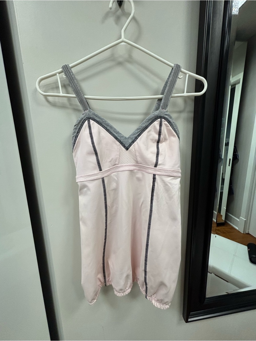 lululemon athletica Pink and Gray Camisole Tank